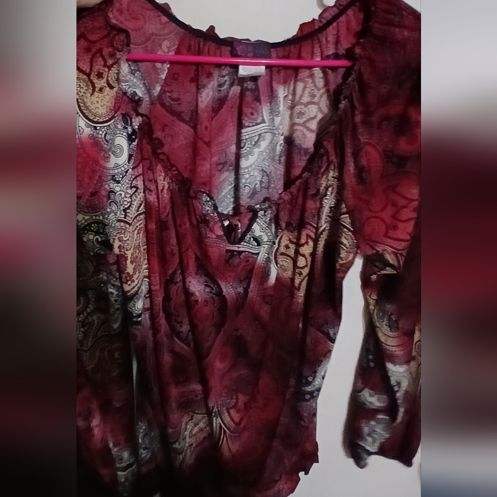 Agenda Large Red Top